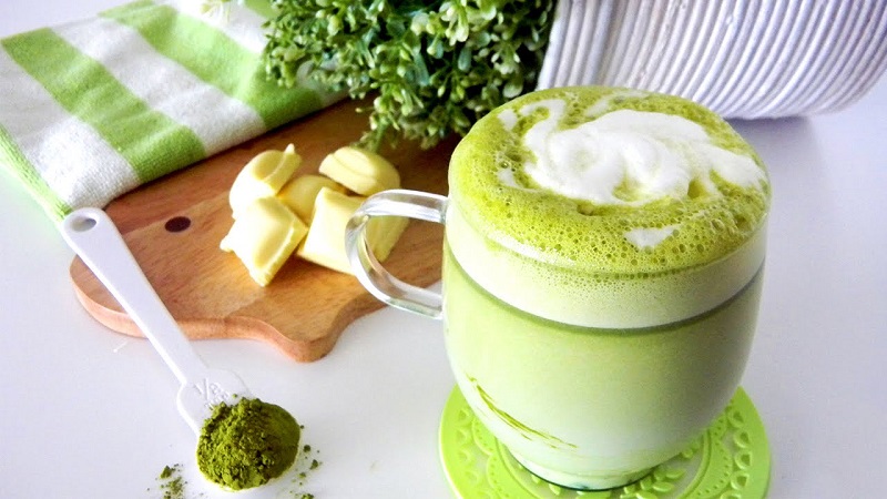 Nhiều thức uống thơm ngon bổ dưỡng được chế biến từ bột trà xanh